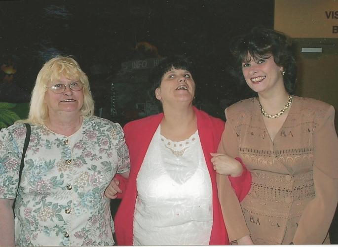 Tammy With Her Mom (Sheila) and her sister (Sherry)